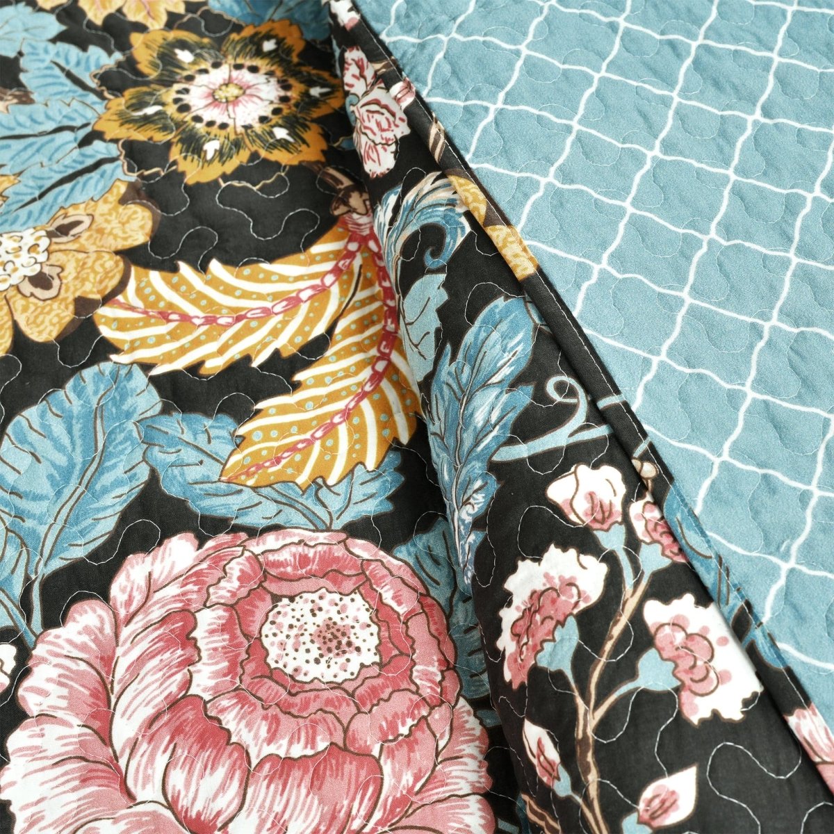 Sydney 3 Piece Quilt Sets - 6 Colors