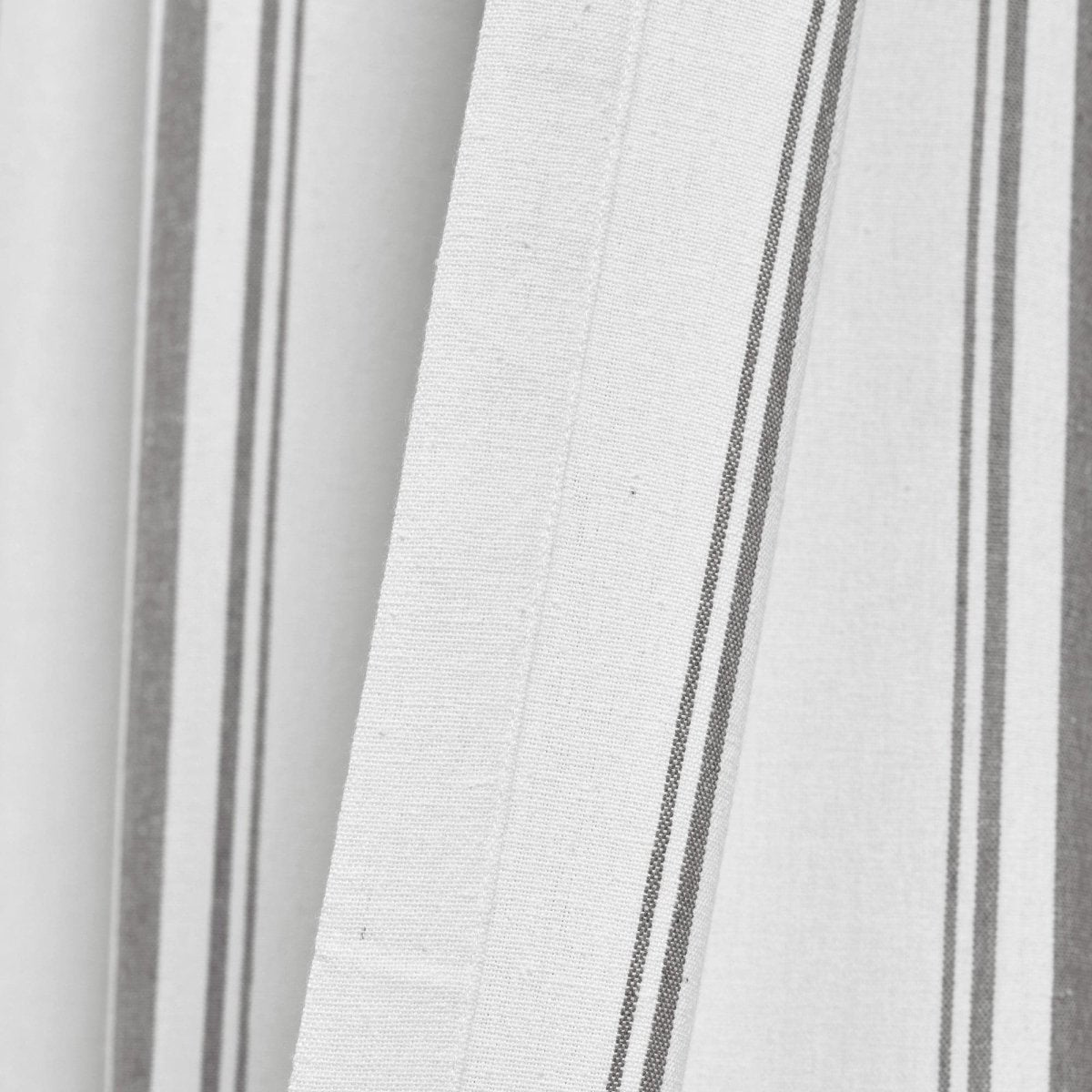 Farmhouse Stripe Yarn Dyed Curtain Panel Sets in Multiple Colors and Sizes