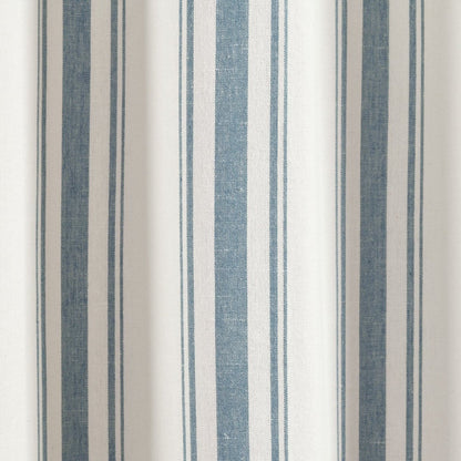 Farmhouse Stripe Yarn Dyed Curtain Panel Sets in Multiple Colors and Sizes