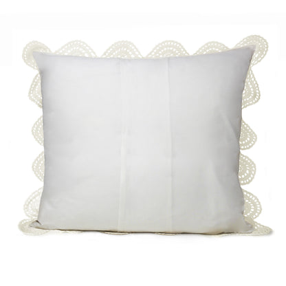 Hand Made Crochet Cotton Pillow Sham Pairs