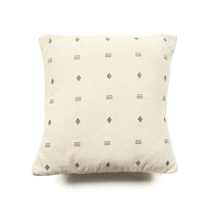 Nira Ochre Hand Spun Organic Cotton Handloom Pillow