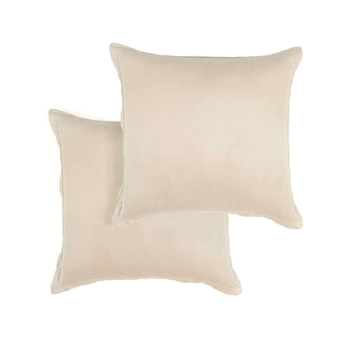 Velvet Dreams Euro Sham Covers - 2 Piece Set