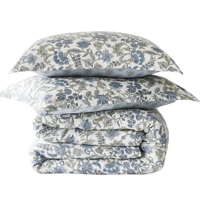 Lillian Block Print Reversible Comforter Set