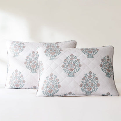 Sofia Flower Block Reversible Quilt Set - 6 Pc