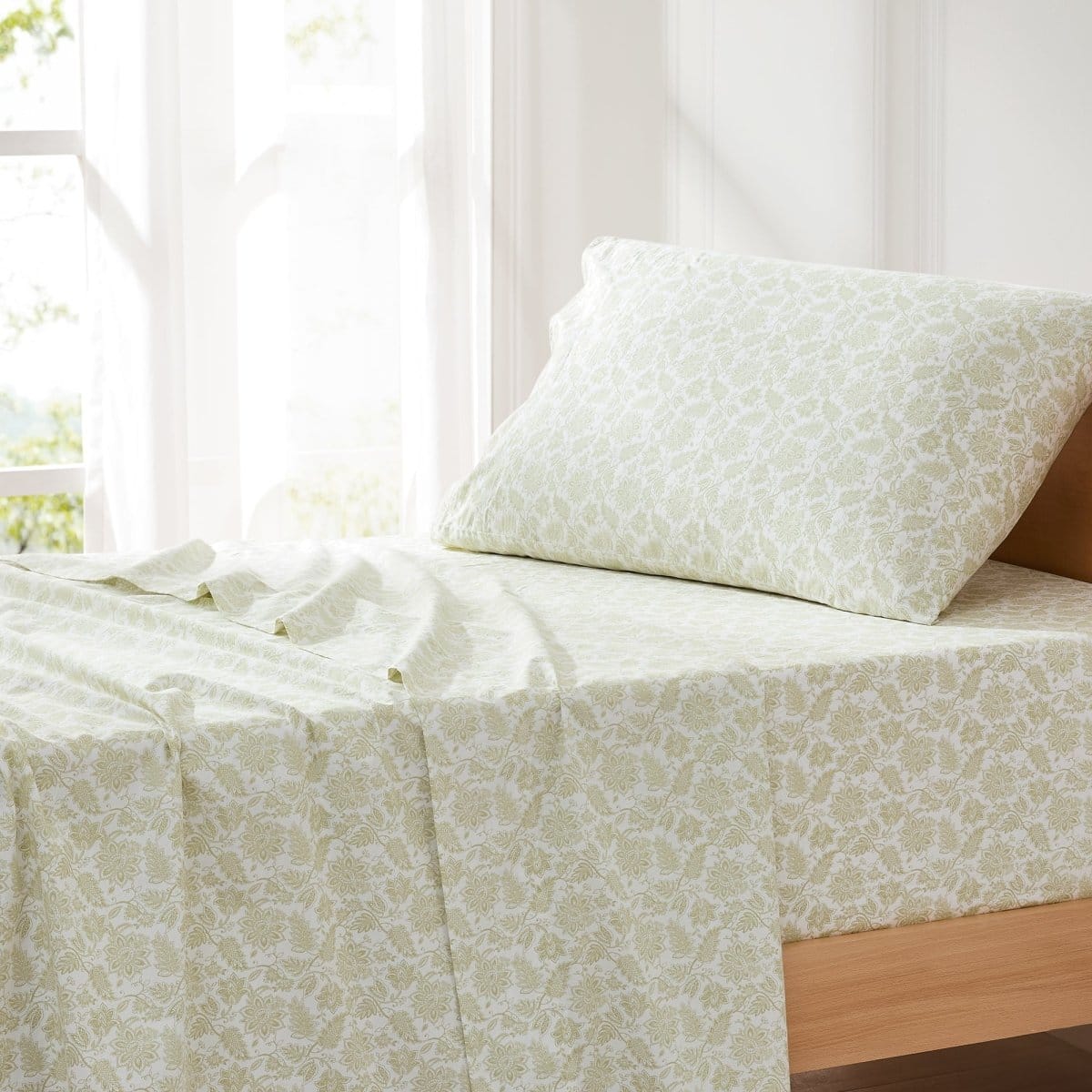 Floral Jacobean 100% Cotton Sheet Set