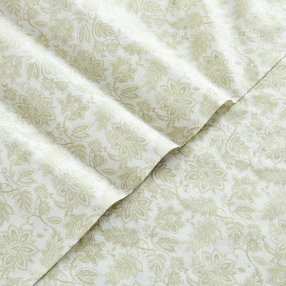 Floral Jacobean 100% Cotton Sheet Set