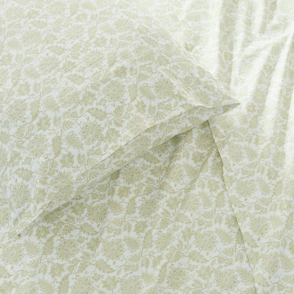 Floral Jacobean 100% Cotton Sheet Set