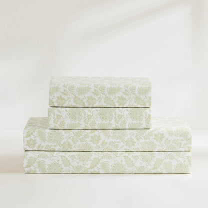 Floral Jacobean 100% Cotton Sheet Set