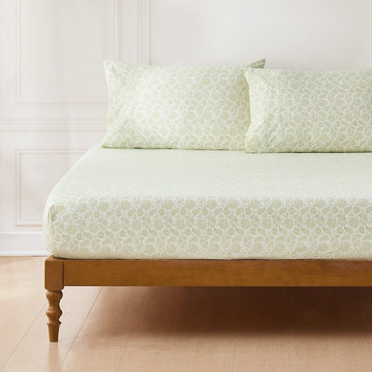 Floral Jacobean 100% Cotton Sheet Set