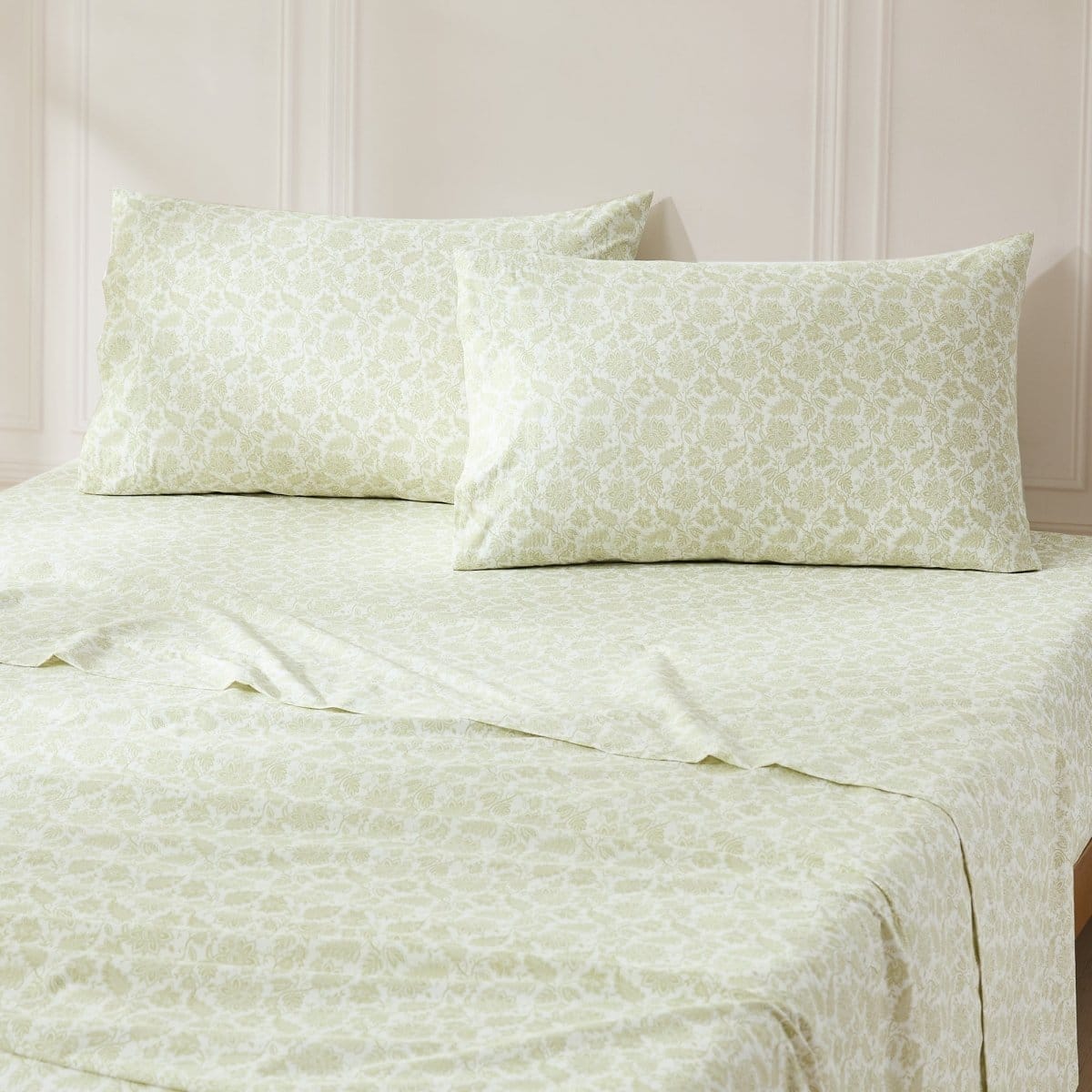Floral Jacobean 100% Cotton Sheet Set