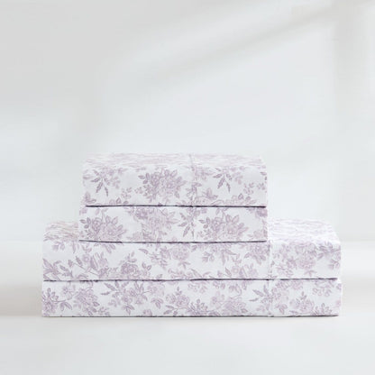 Peony Toile Sheet Set