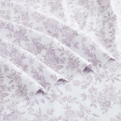 Peony Toile Sheet Set