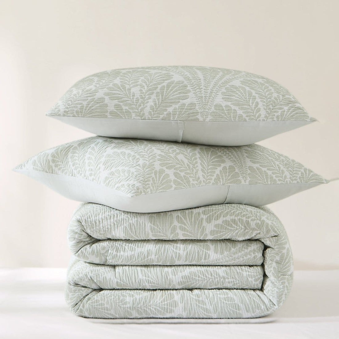 Willow Garden Restorative Gauze Jacquard Comforter Set