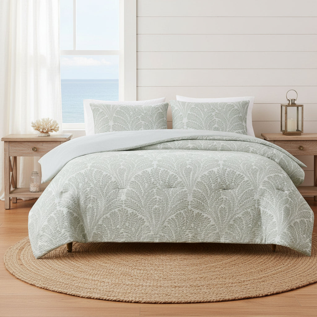 Willow Garden Restorative Gauze Jacquard Comforter Set