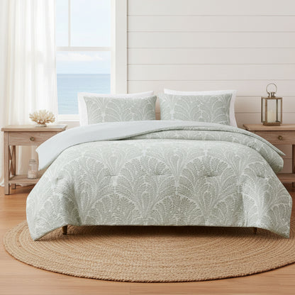 Willow Garden Restorative Gauze Jacquard Comforter Set