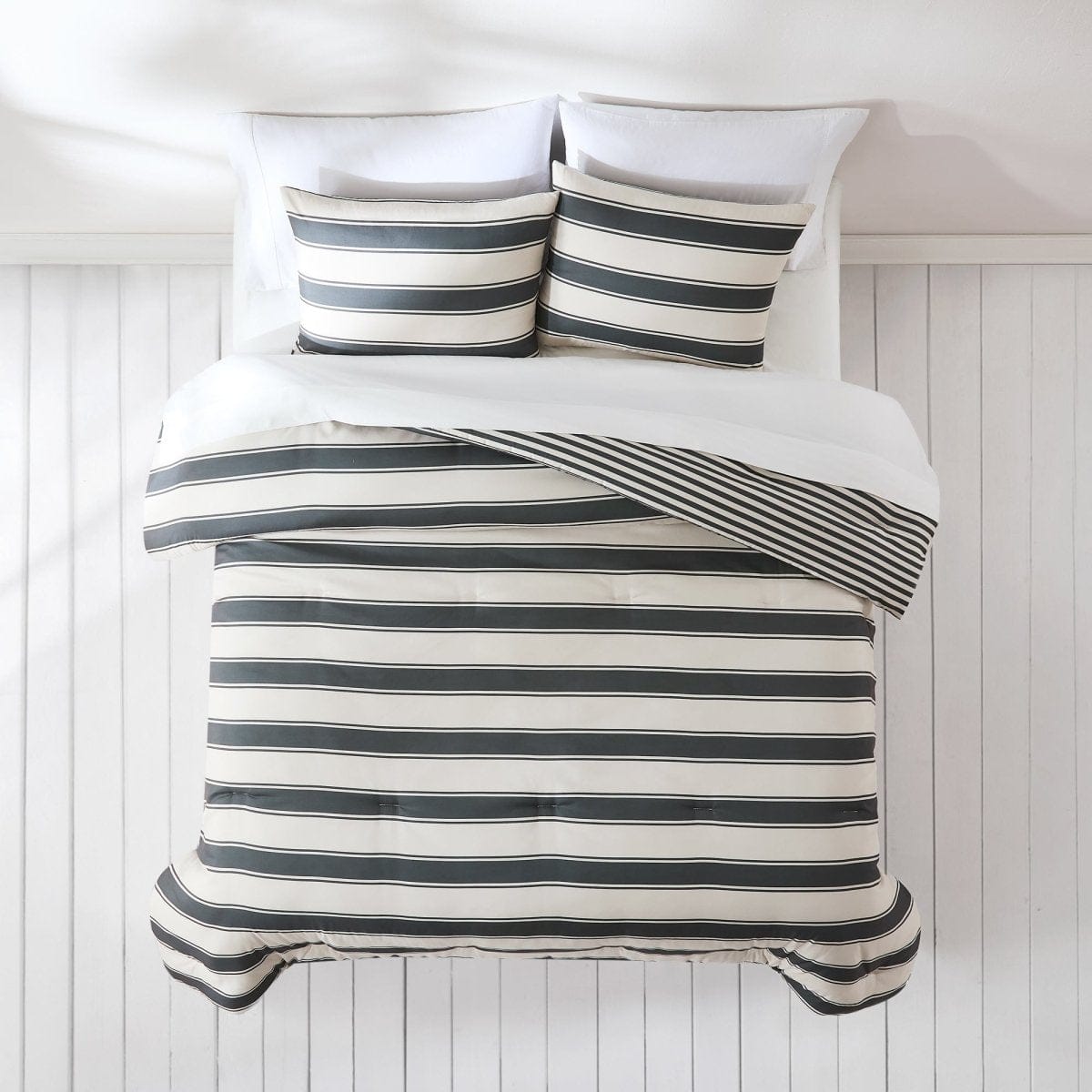 Gale Cabana Stripe Comforter Set - 3 Colors
