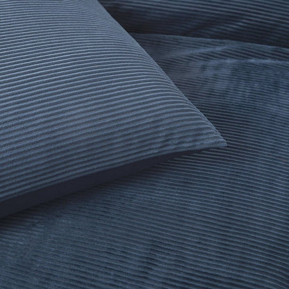 Arden Ribbed Corduroy Comforter Set