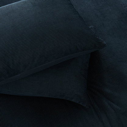 Arden Ribbed Corduroy Comforter Set