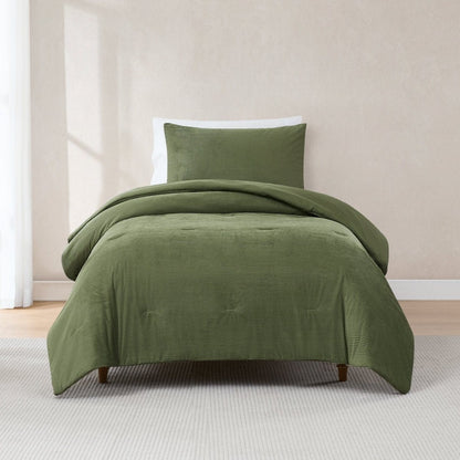 Arden Ribbed Corduroy Comforter Set