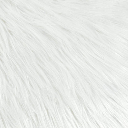 Mongolian Luca Soft Faux Fur Decorative Pillow Cover