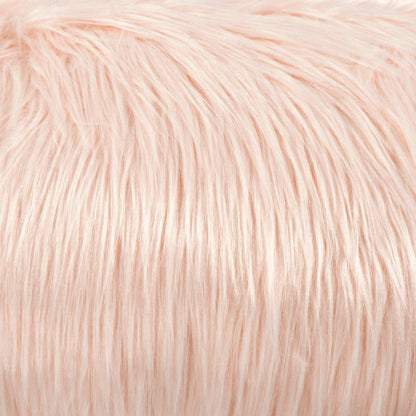 Mongolian Luca Soft Faux Fur Decorative Pillow Cover