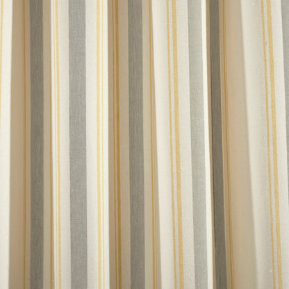 Farmhouse Stripe Yarn Dyed Curtain Panel Sets in Multiple Colors and Sizes