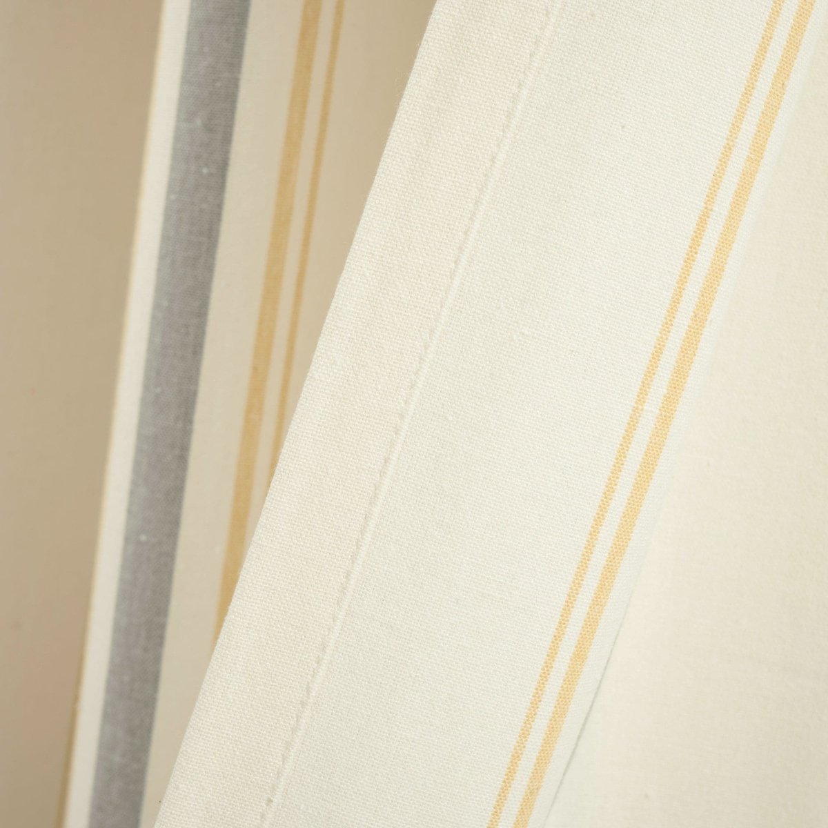 Farmhouse Stripe Yarn Dyed Curtain Panel Sets in Multiple Colors and Sizes