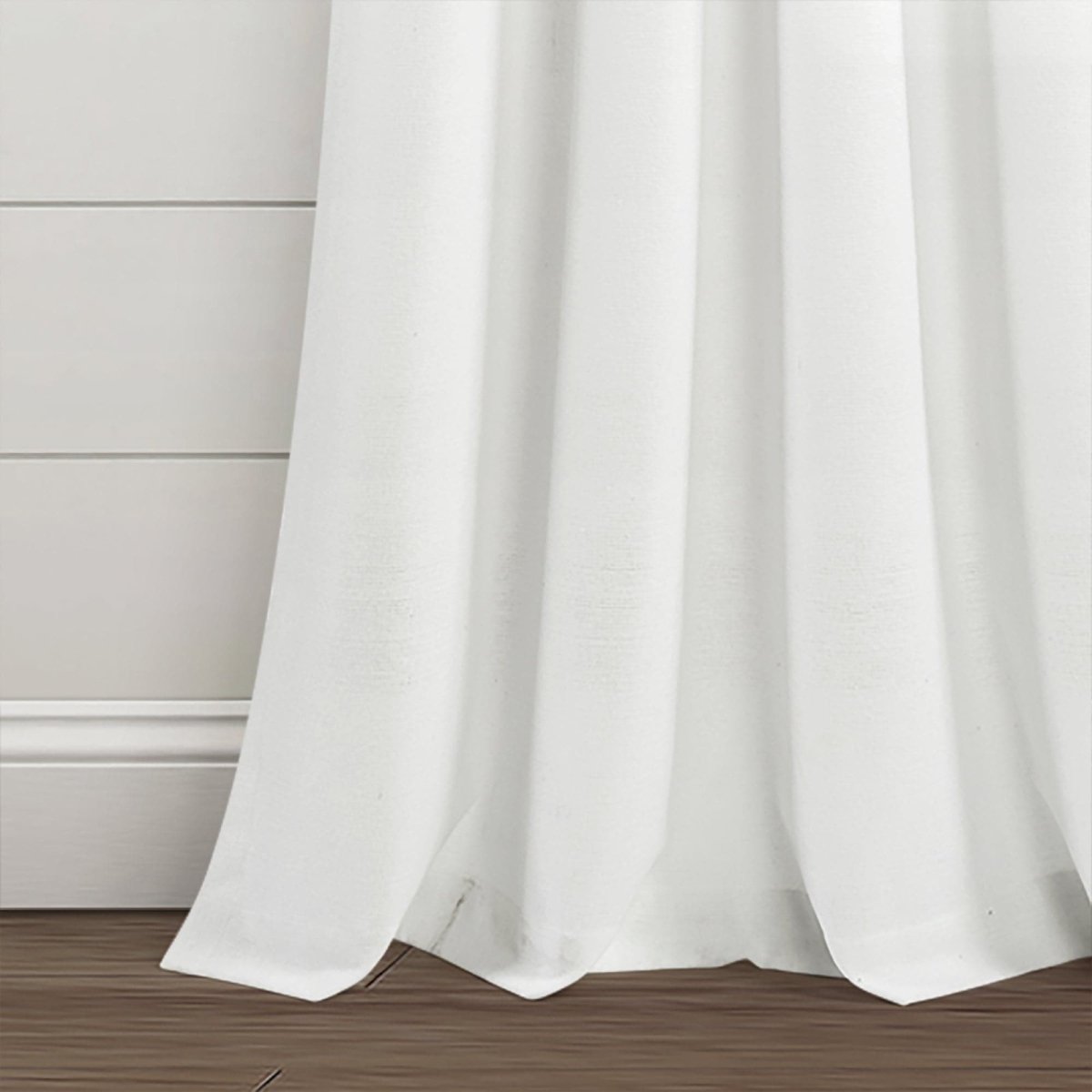 Farmhouse Boho Stripe Woven Tassel Yarn Dyed Recycled Cotton Blend Window Curtain Panel Sets