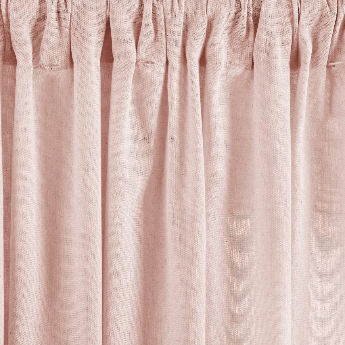 Boho Pom Pom Tassel Faux Linen Window Curtain Panels