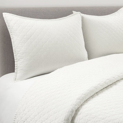Belgian Flax Linen Rich Cotton Blend Quilt Sets - 4 Colors