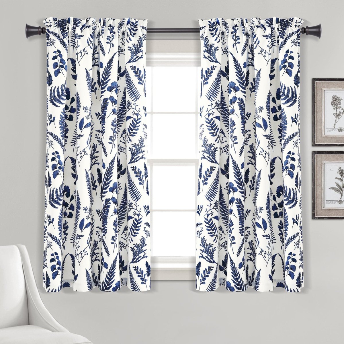 Devonia Light Filtering Window Curtain Panel Sets - 5 Colors