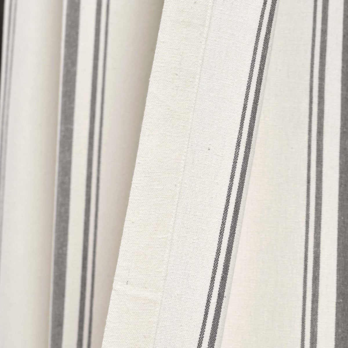 Farmhouse Stripe Yarn Dyed Curtain Panel Sets in Multiple Colors and Sizes