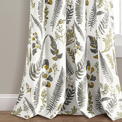 Devonia Light Filtering Window Curtain Panel Sets - 5 Colors