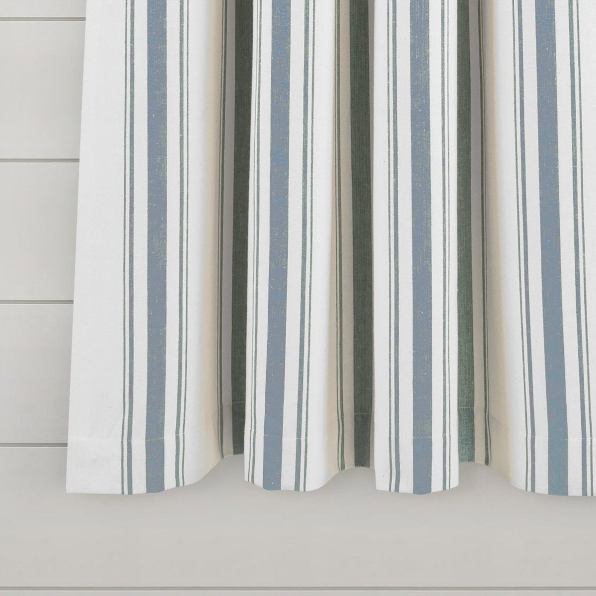 Farmhouse Stripe Yarn Dyed Curtain Panel Sets in Multiple Colors and Sizes