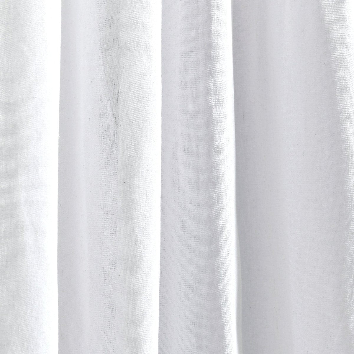 Boho Pom Pom Tassel Faux Linen Window Curtain Panels