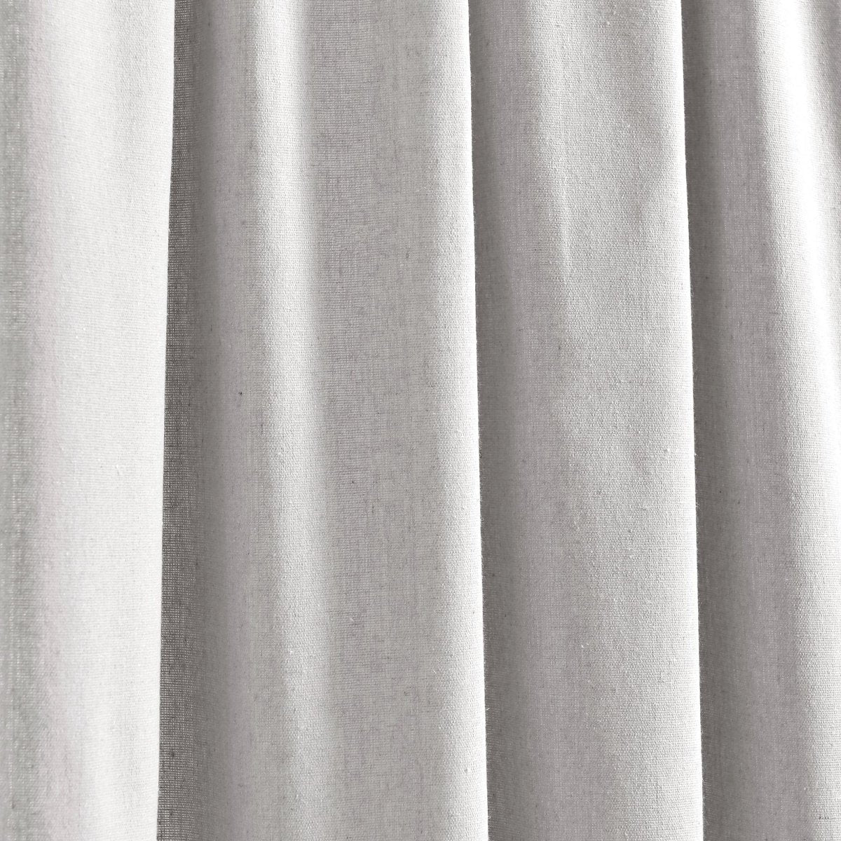 Boho Pom Pom Tassel Faux Linen Window Curtain Panels