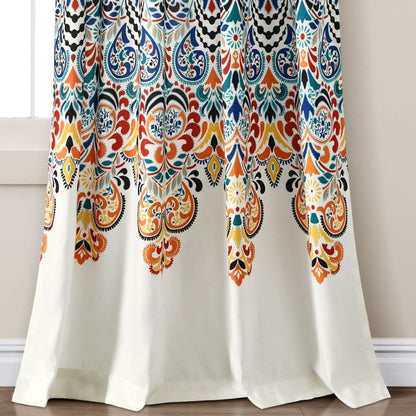 Boho Medallion Window Curtain Panel Sets