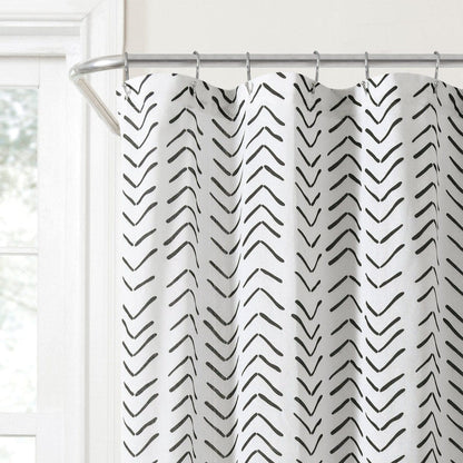 Hygge Modern Arrow Shower Curtain