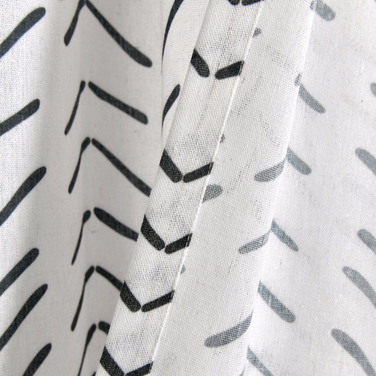 Hygge Modern Arrow Shower Curtain