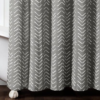 Hygge Modern Arrow Shower Curtain