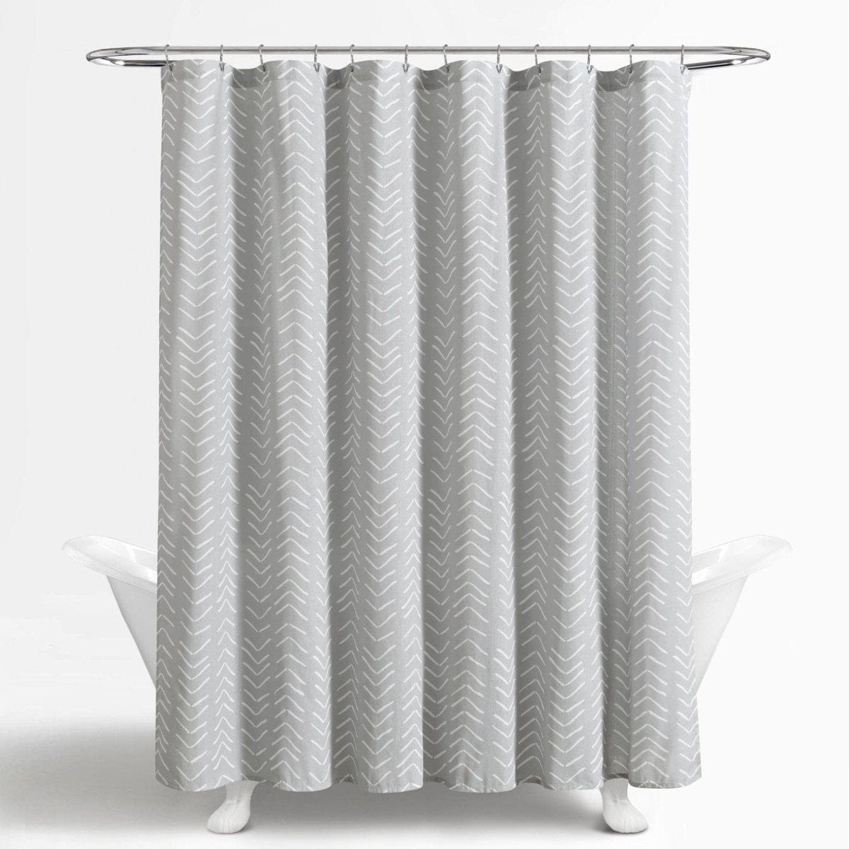 Hygge Modern Arrow Shower Curtain