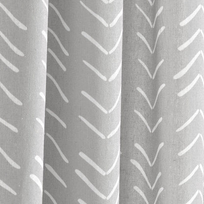 Hygge Modern Arrow Shower Curtain