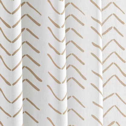 Hygge Modern Arrow Shower Curtain