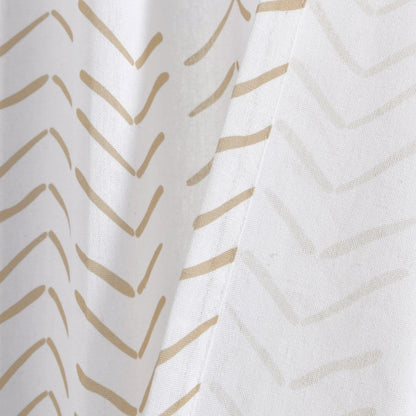 Hygge Modern Arrow Shower Curtain