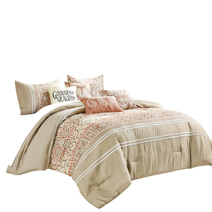 Zuna 7 Pc Comforter Set
