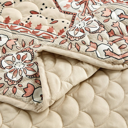 MALIA 3 Pc Quilted Bed Set