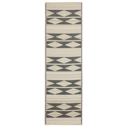 Cairo - Natural/Black Reversible Outdoor Rug
