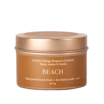 Beach 4 oz Candle