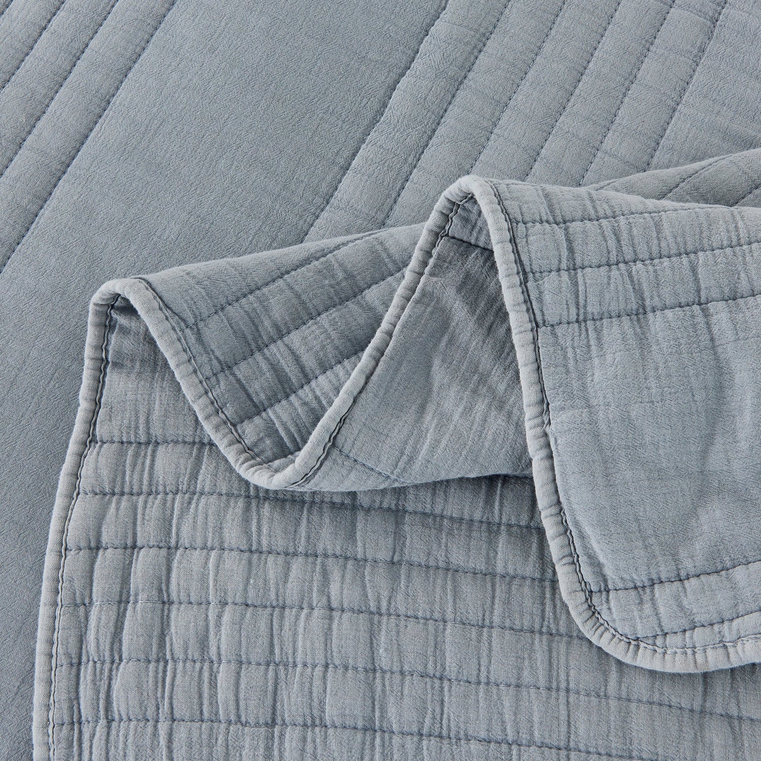 Stonewashed Cotton Quilt Sets