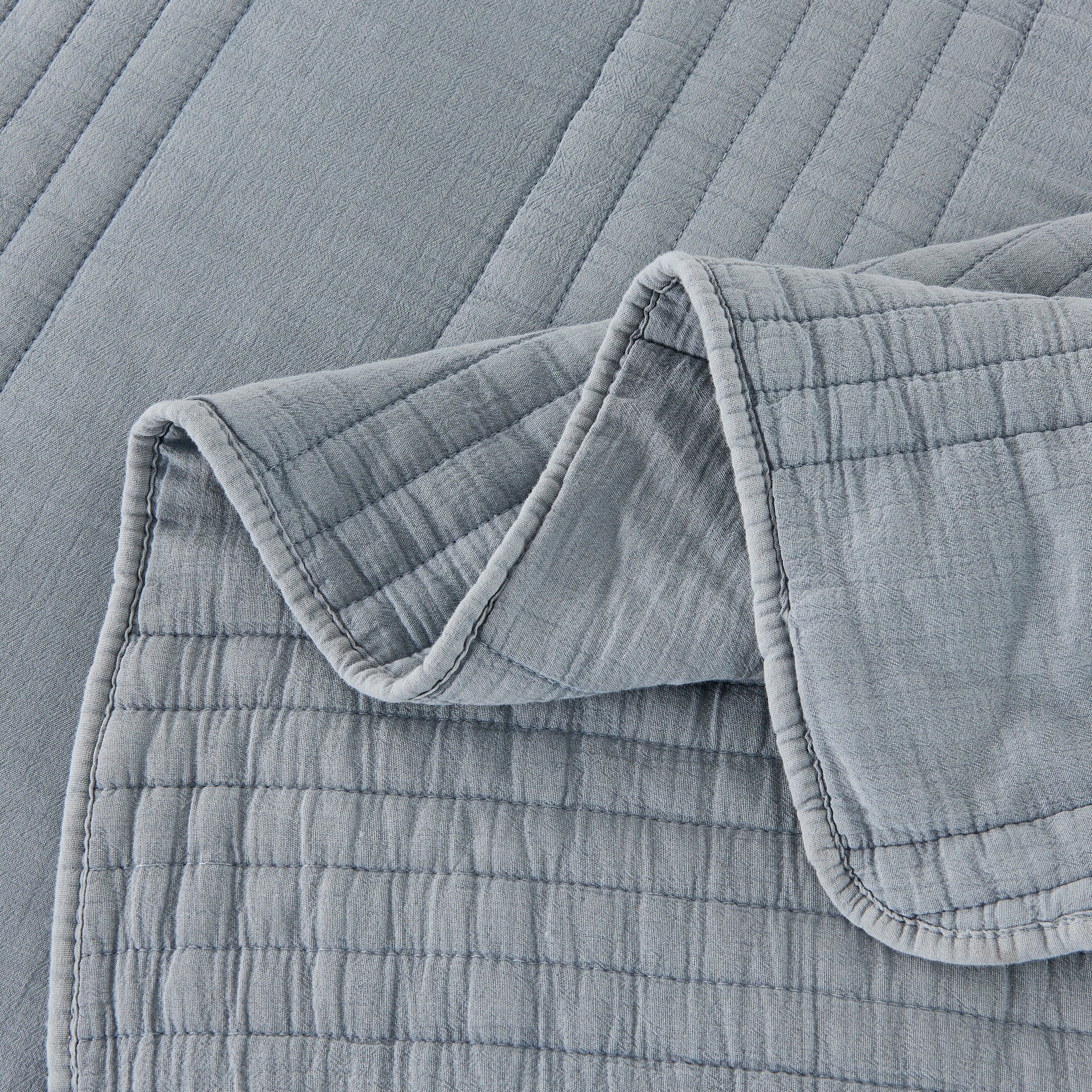 Stonewashed Cotton Quilt Sets
